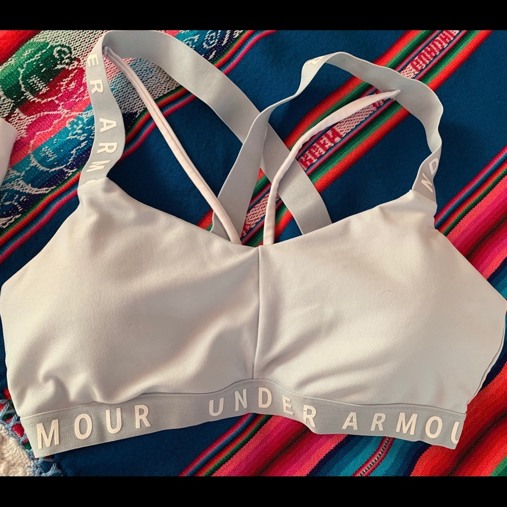 Low impact strappy sports bra Underarmour